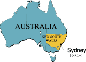 carte australie sydney - Image
