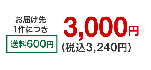 [͂1ɂ600~]3,000~iō3,240~j