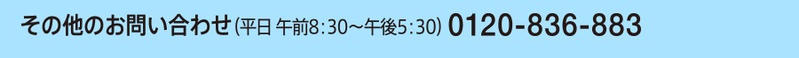 ̑̂⍇i ߑO8F30`ߌ5F30j0120-836-883
