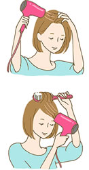ふんわり前髪の作り方