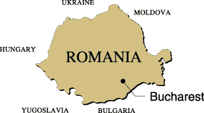 Romania map