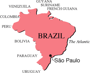 Brazil map