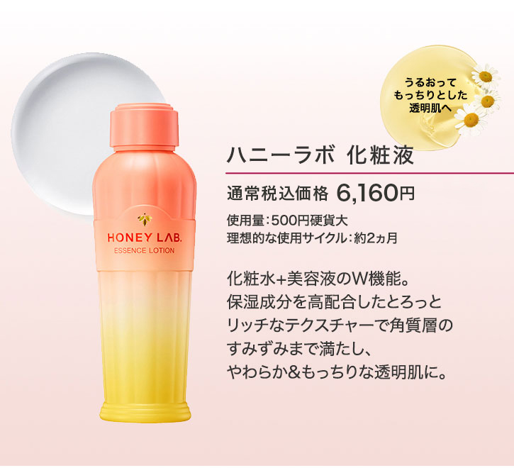 山田養蜂場　ハニーラボ　化粧液a　120ml　３本セット