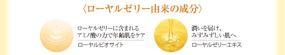 ローヤルゼリー由来の成分