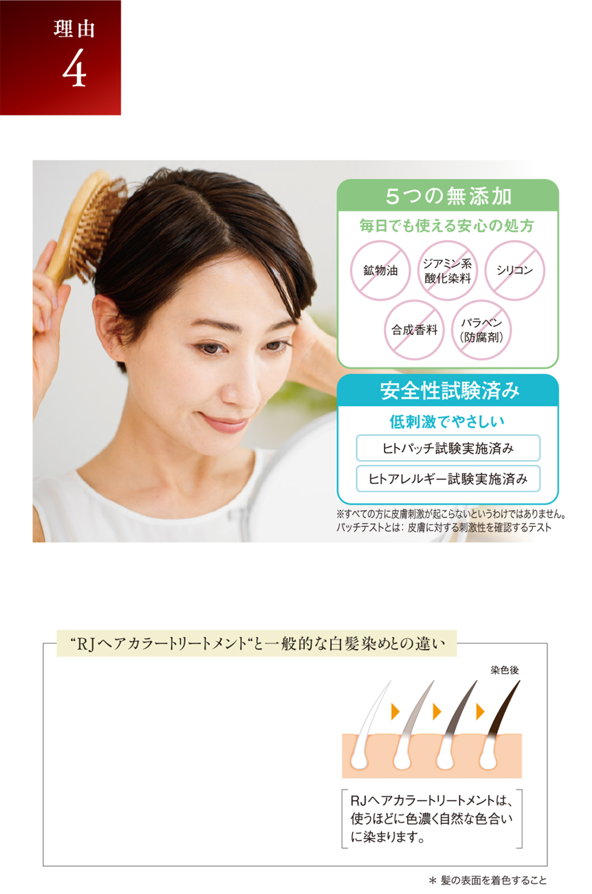 ＲＪヘアカラートリートメント｜化粧品の通販 山田養蜂場【公式】