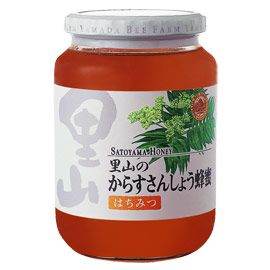 国産純粋 非加熱 からすさんしょう蜂蜜 300g×2本