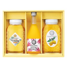 ＜山田養蜂場＞ 【ギフトセット】アカシア蜂蜜、レモンはちみつ漬、ローヤルバーモント