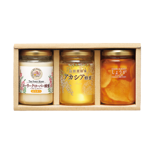 【ご注文は7月14日まで】白いはちみつとしょうがはちみつ漬のギフト