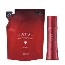 泡でふんわり薬用オールインワンシャンプー(詰替)+HATSU(ハツ)セット