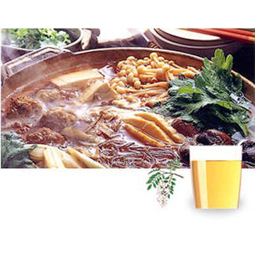 中華風ピリ辛肉だんご鍋