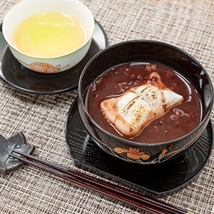 はちみつ入りぜんざい