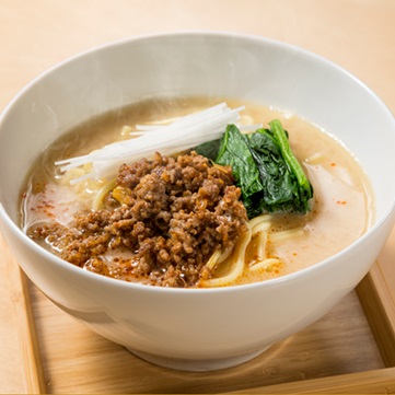 ピーナッツバターと担々麺