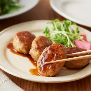鶏つくね照り焼き