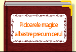 Picioarele magice albastre precum cerul