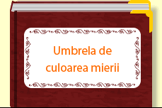 Umbrela de culoarea mierii