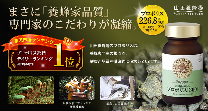 山田養蜂場 プロポリス300