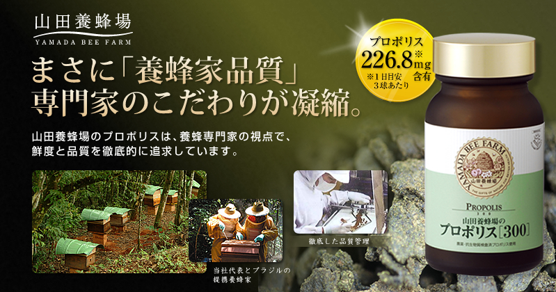 山田養蜂場 プロポリス300