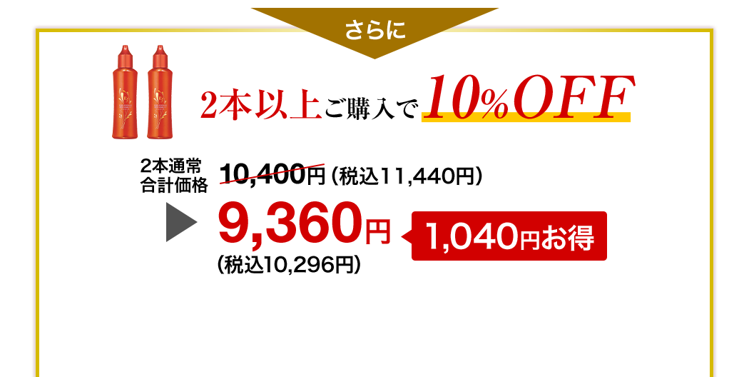 2{ȏゲw10%OFF 2{ʏ퍇vi 10,400~iō11,440~j 9,360~iō10,296~j1,040~