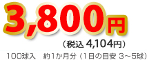 3,800~iŔj4,104~iōj@100@1 (1̖ڈ 3`5j