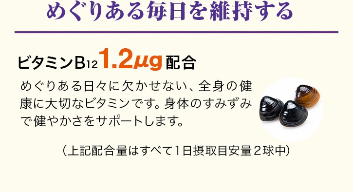 めぐりある毎日を維持する