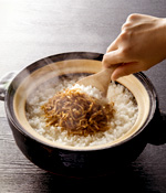 きざみ生姜のおかか炊き